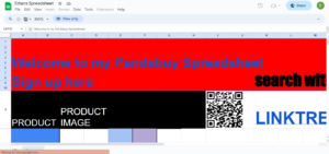 PandaBuy Spreadsheet 17