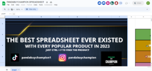 PandaBuy Spreadsheet 40